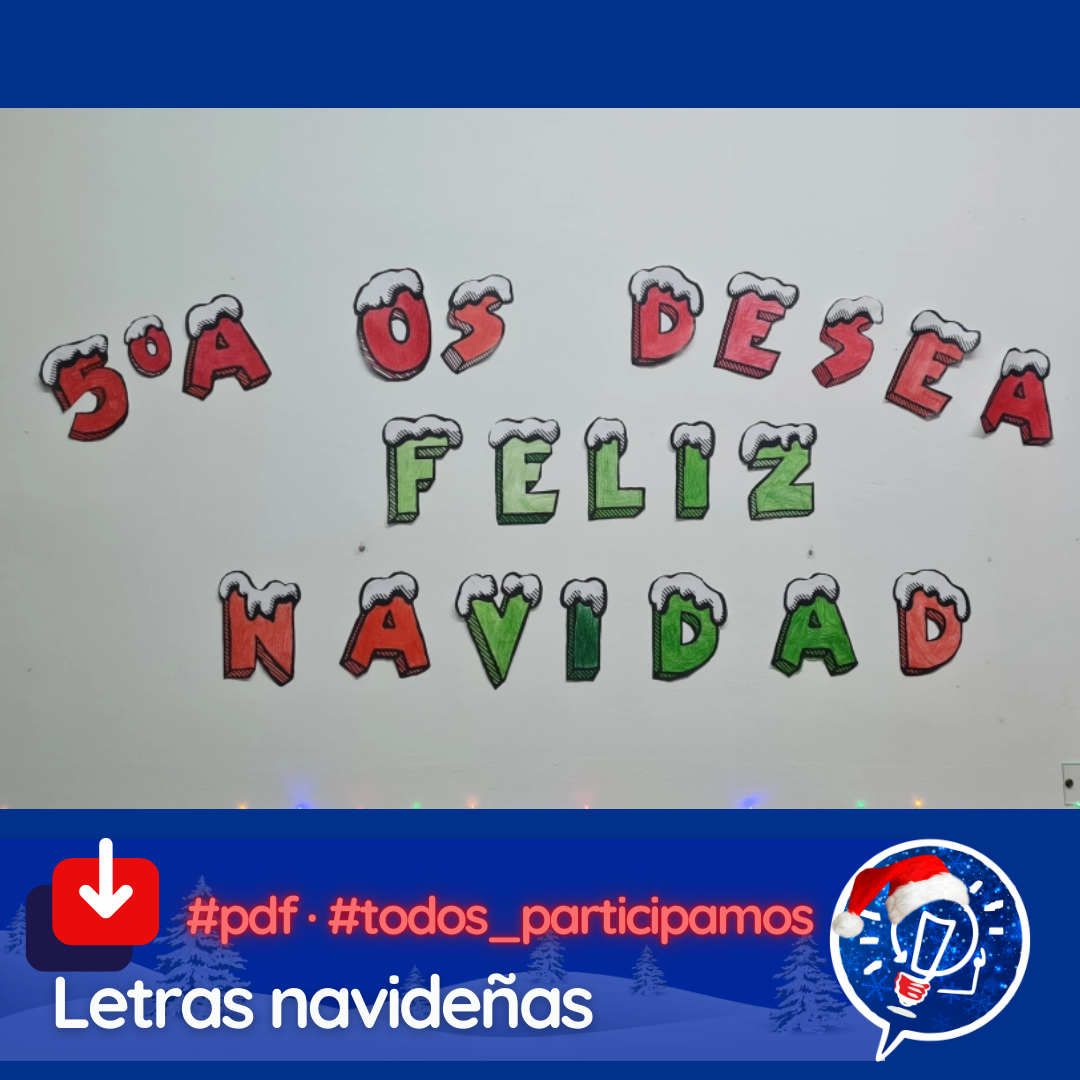 Letras navideñas 2 – Por si te vale…