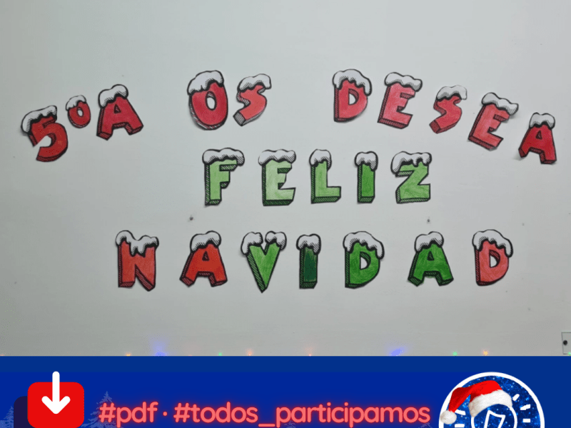 Letras navideñas 2