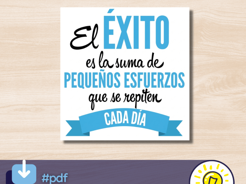 Pequeños esfuerzos